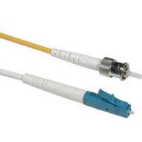 C2G 2M Lc/St Lszh Simplex 9/125 Single-Mode Fibre Optic Cable Yellow