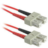 C2G 3M Sc/Sc Duplex 62.5/125 Multimode Fiber Patch Cable - Red Fiber Optic Cable 118.1" (3 M)