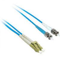 C2G 5M Lc/St Duplex 9/125 Single-Mode Fiber Patch Fibre Optic Cable Blue