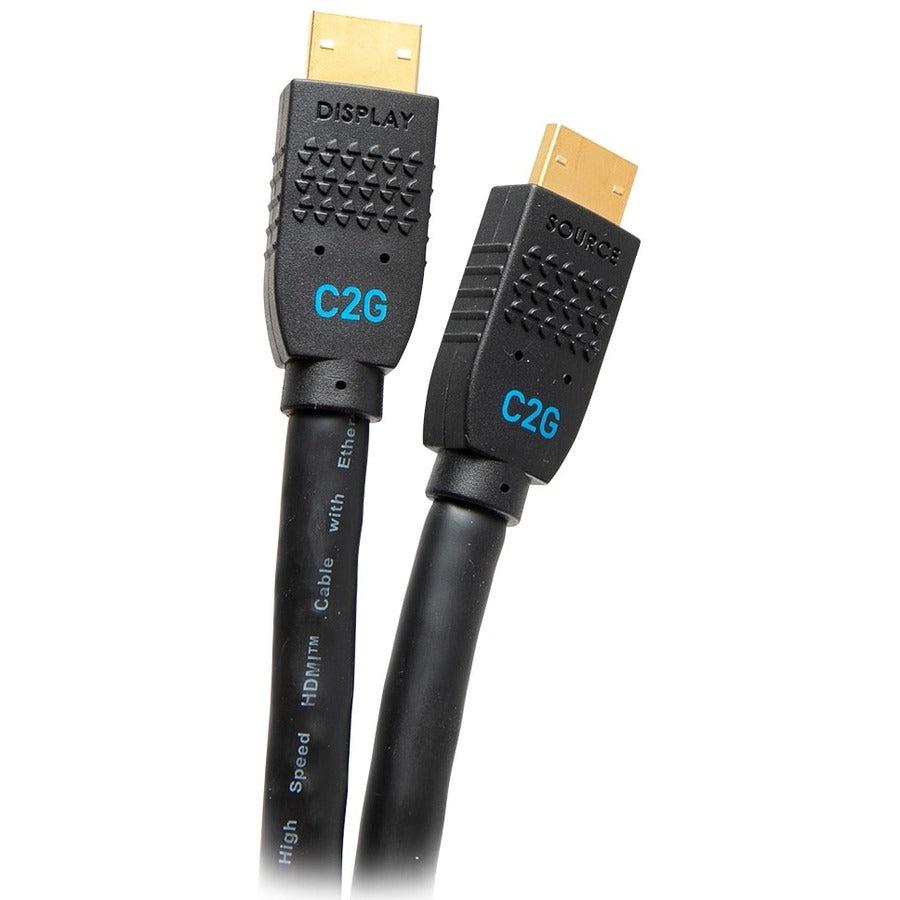 C2G 6.1M Performance Series Ultra Flexible Active High Speed Hdmi® Cable - 4K 60Hz In-Wall, Cmg 4 Rated