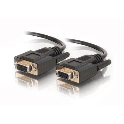 C2G 6Ft Db9 F/F Cable - Black Serial Cable 1.8 M