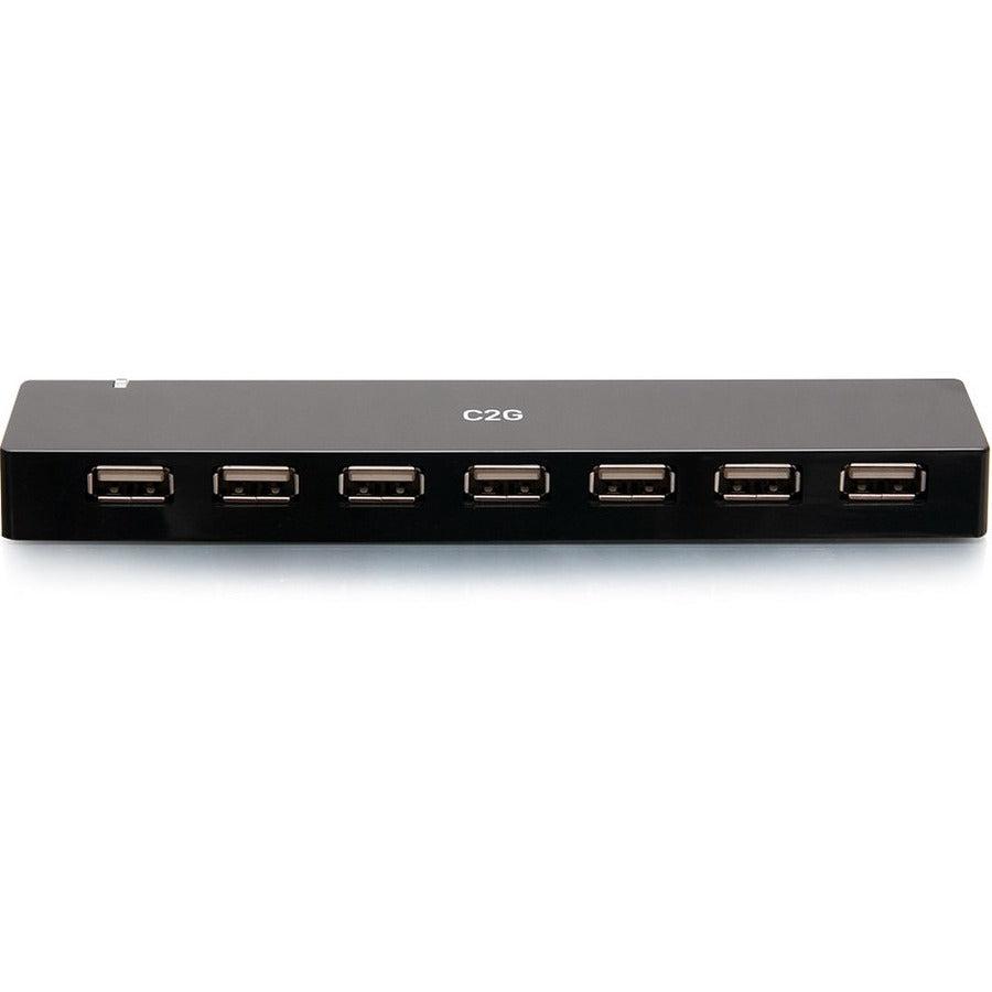 C2G 7-Port Usb-A Hub With 5V 3A Power Supply