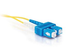 C2G 820-447-066 Fibre Optic Cable 20 M Sc Os2 Yellow