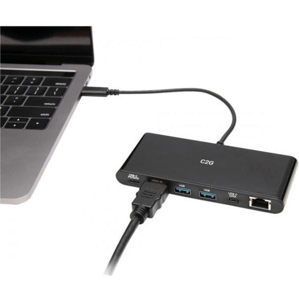 C2G C2G54479 Notebook Dock/Port Replicator Wired Usb 3.2 Gen 1 (3.1 Gen 1) Type-C Black