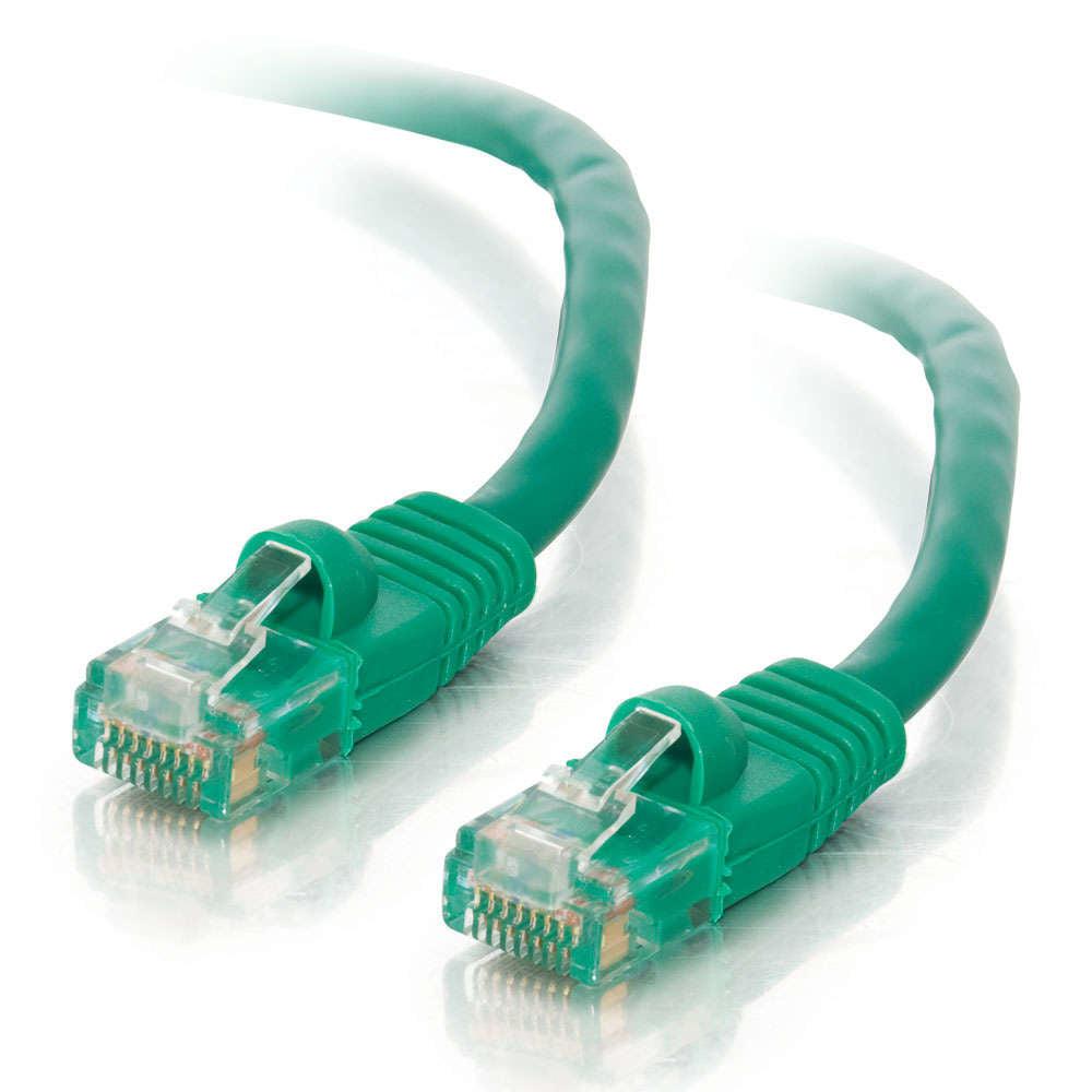 C2G Cat5E, 2Ft. Networking Cable Green 0.6 M