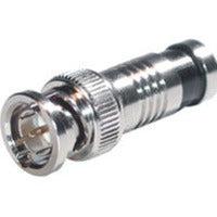 C2G Compression Bnc Connector / Rg59 - 10Pk Wire Connector Silver