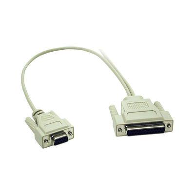 C2G Db9F - Db25F Universal Serial Laplink® Compatible Cable Serial Cable 1.82 M