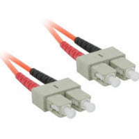 C2G Fiber Optic Duplex Patch, 2 X Sc, 2 X Sc, 9.84Ft Fibre Optic Cable 3 M Orange
