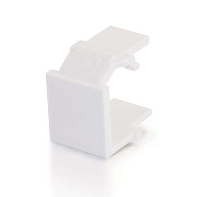 C2G Snap-In Blank Keystone Module White