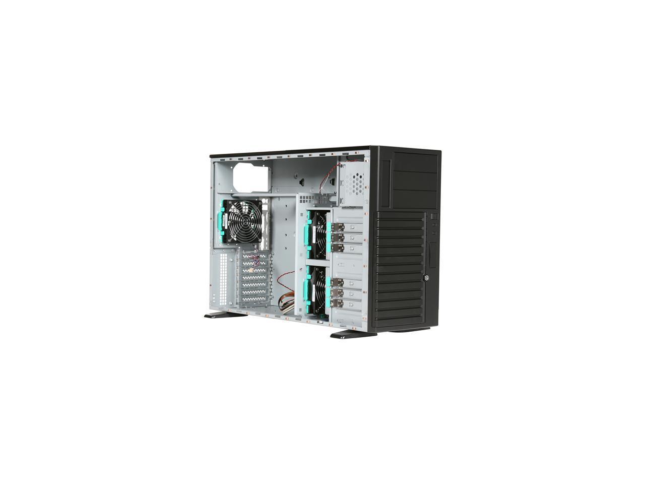 Chenbro Sr10769-Co 1.0Mm Secc Pedestal High-End Server/Workstation Chassis 3 External 5.25" Drive Bays