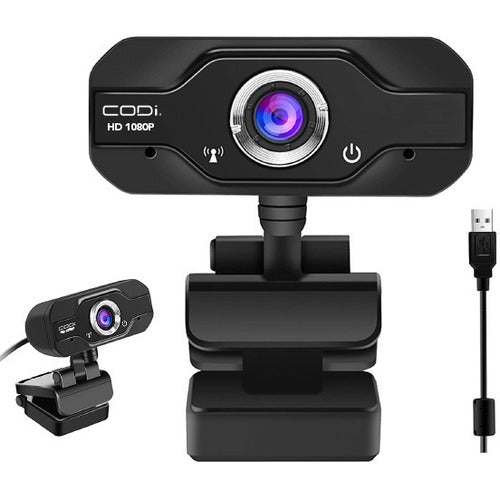 CODi Aquila HD 1080P Fixed-Focus Webcam A05024