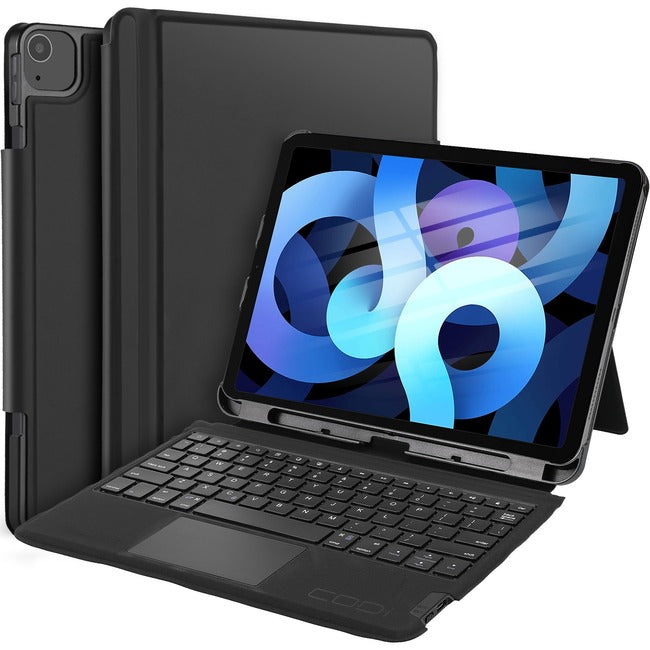 Codi Bluetooth Keyboard Folio Case W/ Track Pad For Apple Ipad Air 10.9" (Gen 4/5) And Ipad Pro 11" (Gen 3)