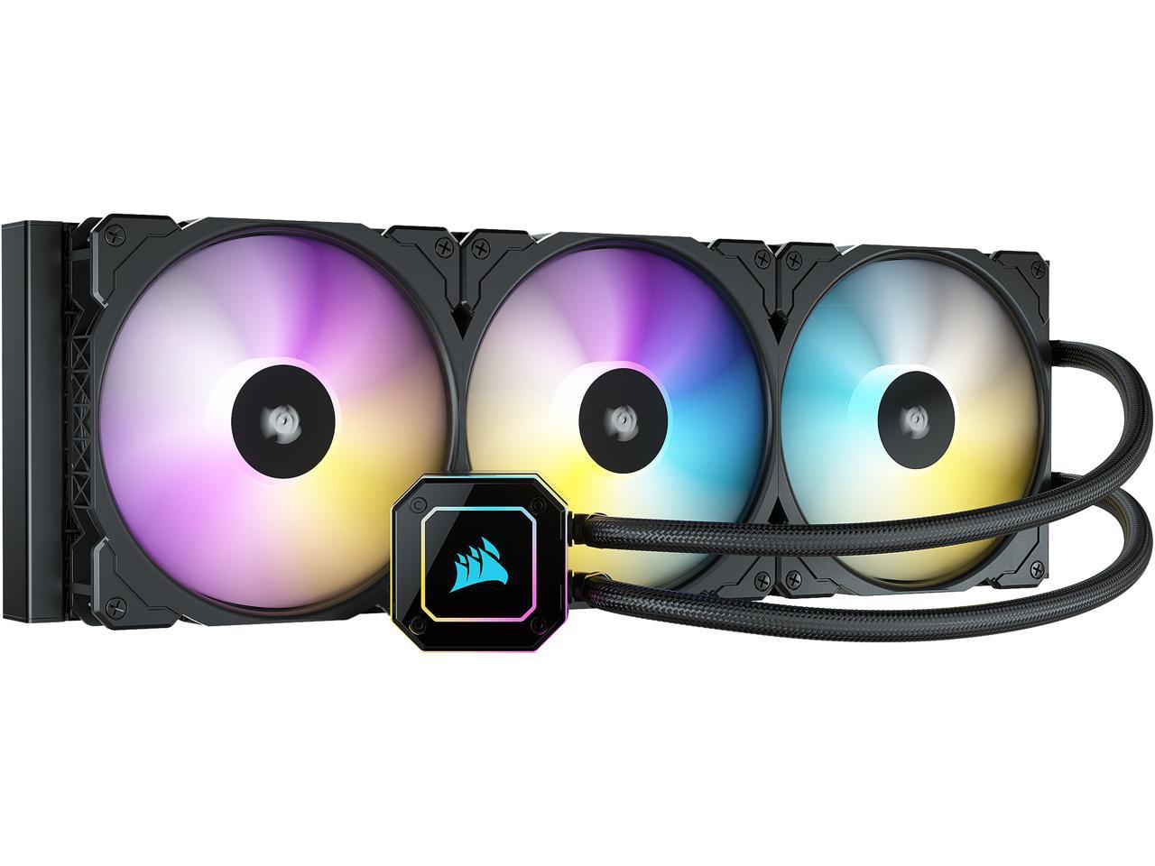 Corsair Icue H170I Elite Capellix Liquid Cpu Cooler - 33 Dynamic Rgb Leds - 140Mm Fans - 420Mm