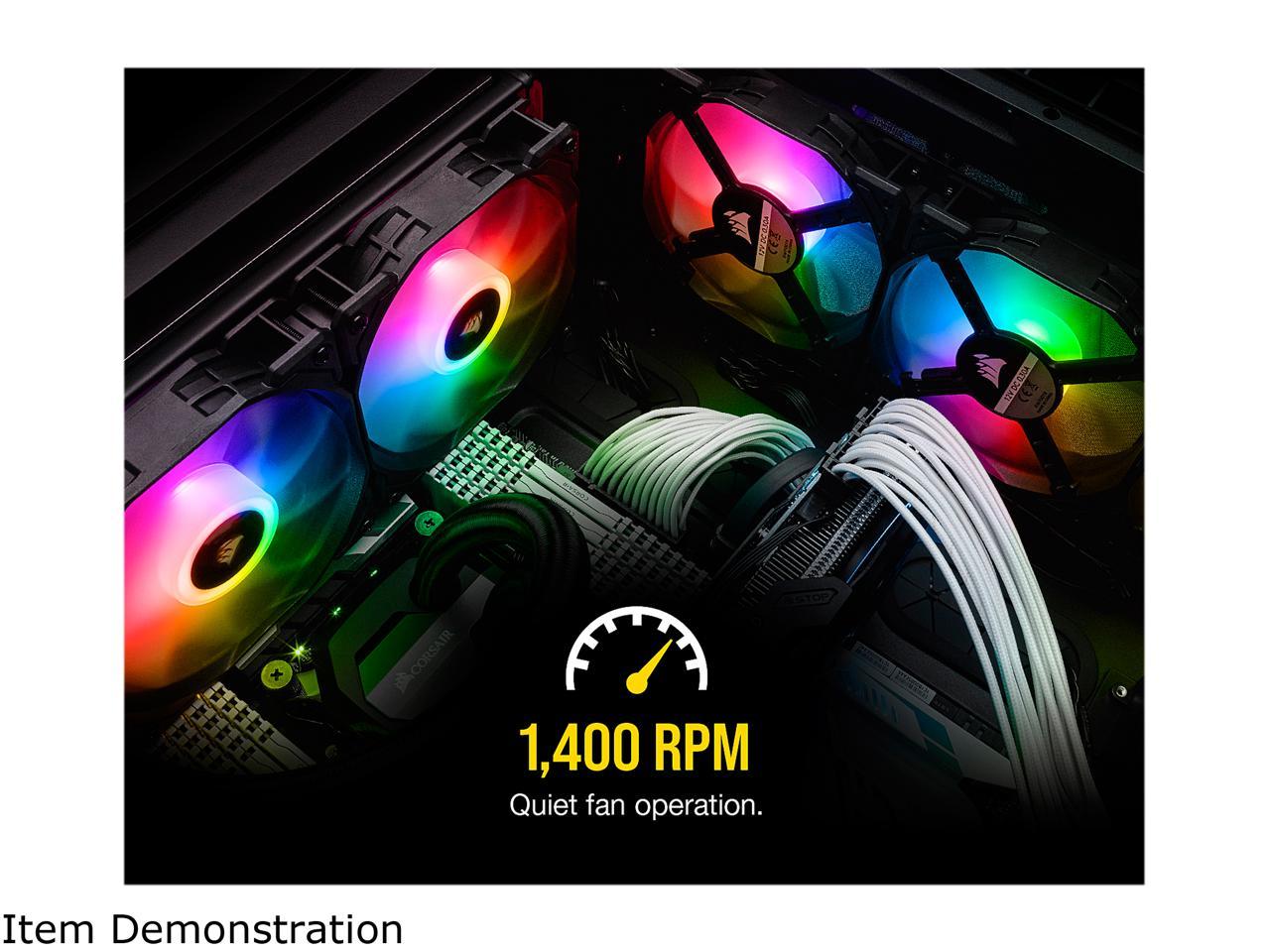 Corsair Icue Sp120 Rgb Pro Performance 120Mm Fan - Co-9050093-Ww
