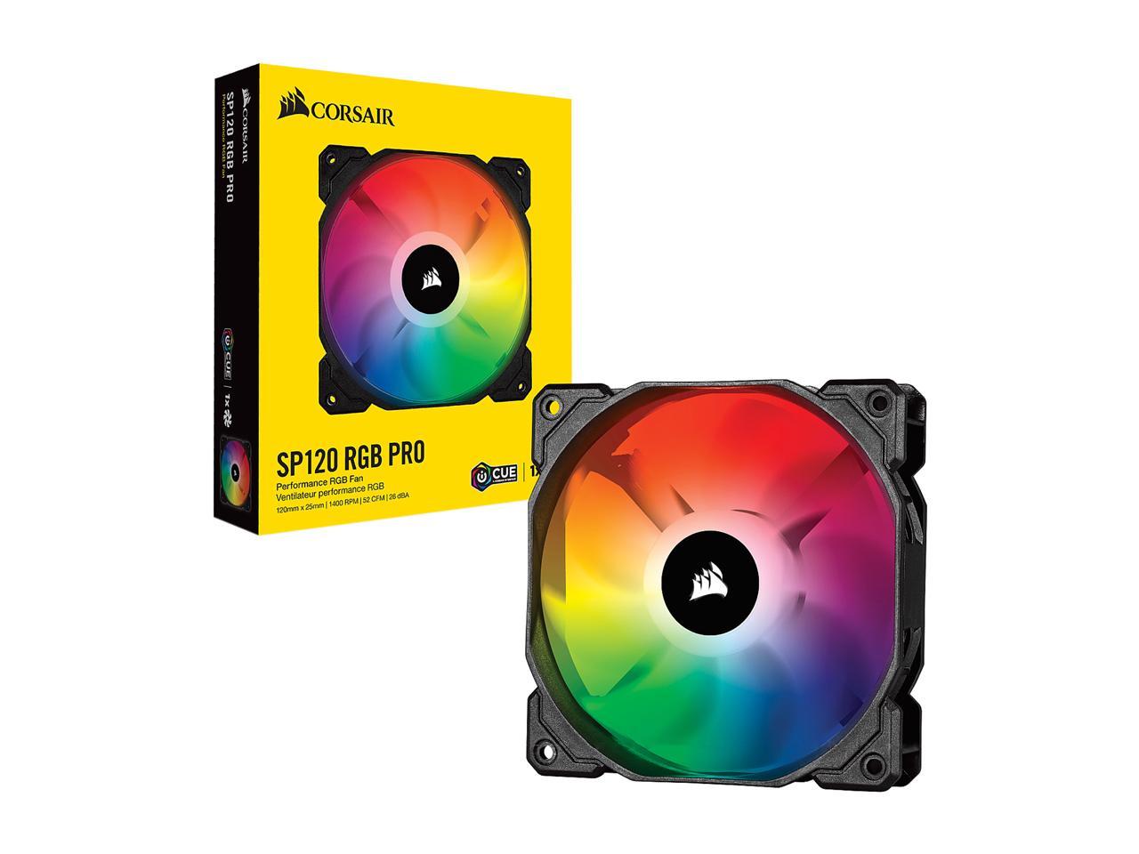Corsair Icue Sp120 Rgb Pro Performance 120Mm Fan - Co-9050093-Ww