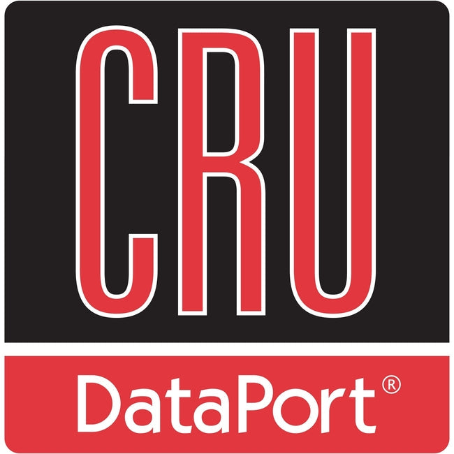 CRU DataPort 25 DP25 Drive Bay Adapter - 6Gb/s SAS, Serial ATA/600 Host Interface Internal - Black 8512-7304-9500
