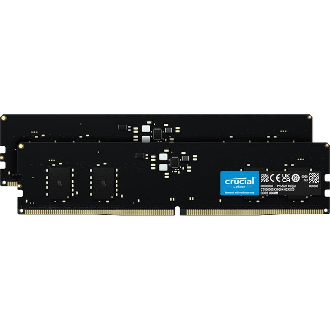 CRUCIAL/MICRON - IMSOURCING 16GB (2 x 8GB) DDR5 SDRAM Memory Kit CT2K8G48C40U5