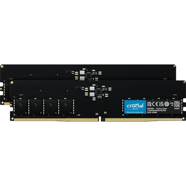 CRUCIAL/MICRON - IMSOURCING 64GB (2 x 32GB) DDR5 SDRAM Memory Kit CT2K32G48C40U5
