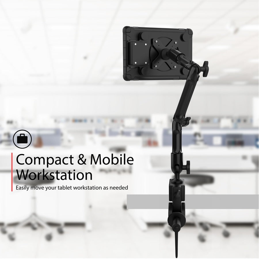 CTA Digital Custom Flex Clamp Mount with Wireless Inductive Charging Case Kit PAD-CFCICC