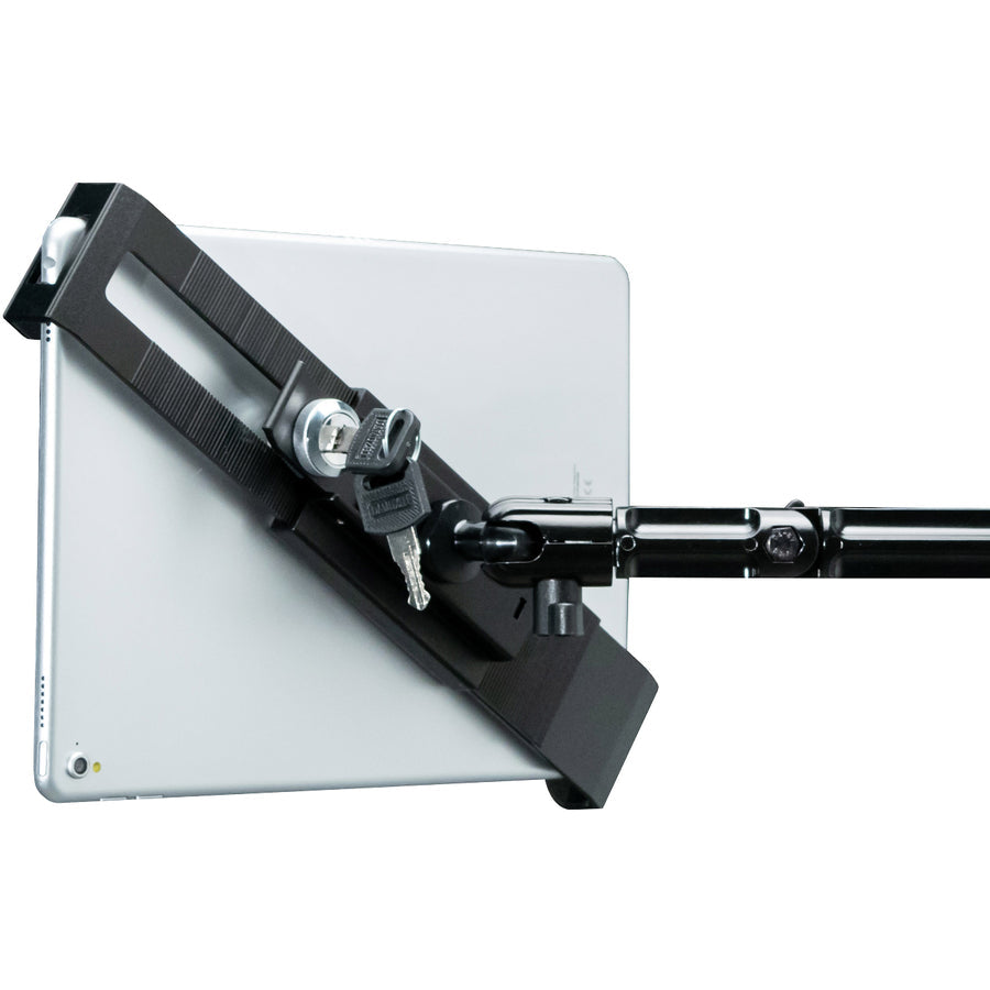 CTA Digital Custom Flex Security Wall Mount for 7-14 Inch Tablets, including iPad 10.2-inch (7th/ 8th/ 9th Gen.) PAD-CFWMS