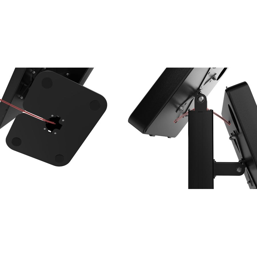 CTA Digital Desk Mount for Kiosk, Tablet, iPad (7th Generation), iPad (8th Generation), iPad (9th Generation), iPad Pro, iPad Air 3, iPad (5th Generation), iPad (6th Generation), iPad Air, iPad Air 2, ... - Black PAD-VPOS2B