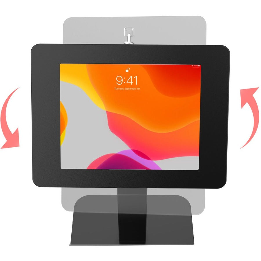 CTA Digital Desk Mount for Kiosk, Tablet, iPad (7th Generation), iPad (8th Generation), iPad (9th Generation), iPad Pro, iPad Air 3, iPad (5th Generation), iPad (6th Generation), iPad Air, iPad Air 2, ... - Black PAD-VPOS2B