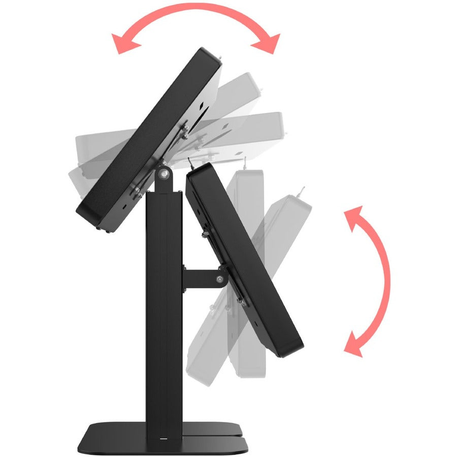 CTA Digital Desk Mount for Kiosk, Tablet, iPad (7th Generation), iPad (8th Generation), iPad (9th Generation), iPad Pro, iPad Air 3, iPad (5th Generation), iPad (6th Generation), iPad Air, iPad Air 2, ... - Black PAD-VPOS2B