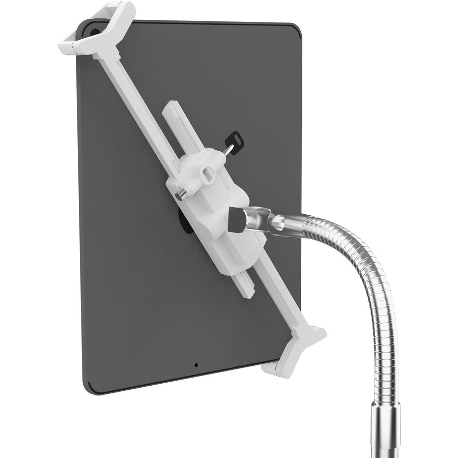 CTA Digital Heavy-Duty Medical Mobile Floor Stand for 7-13 Inch Tablets (White) PAD-SHFSW