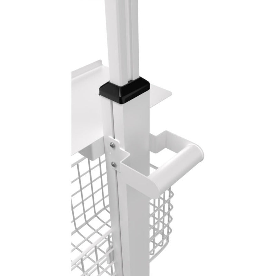 CTA Digital Medical Mobile Floor Stand with VESA Tablet Security Holder PAD-MFSV