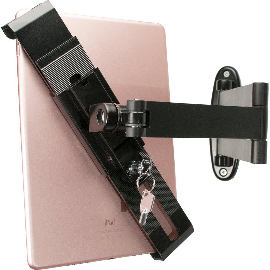 CTA Digital PAD-ASWM Wall Mount for Tablet PC, iPad mini, iPad Air, iPad Pro - Black