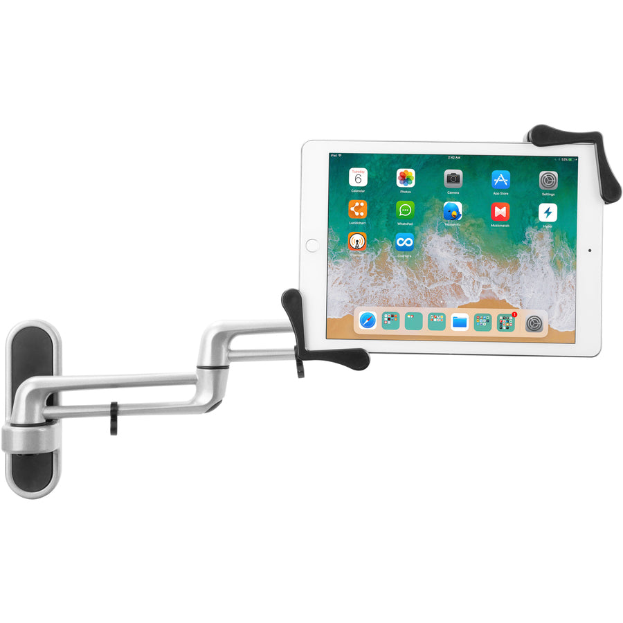 CTA Digital PAD-ATWM Wall Mount for Tablet PC, iPad mini, iPad Air, iPad Pro - Silver