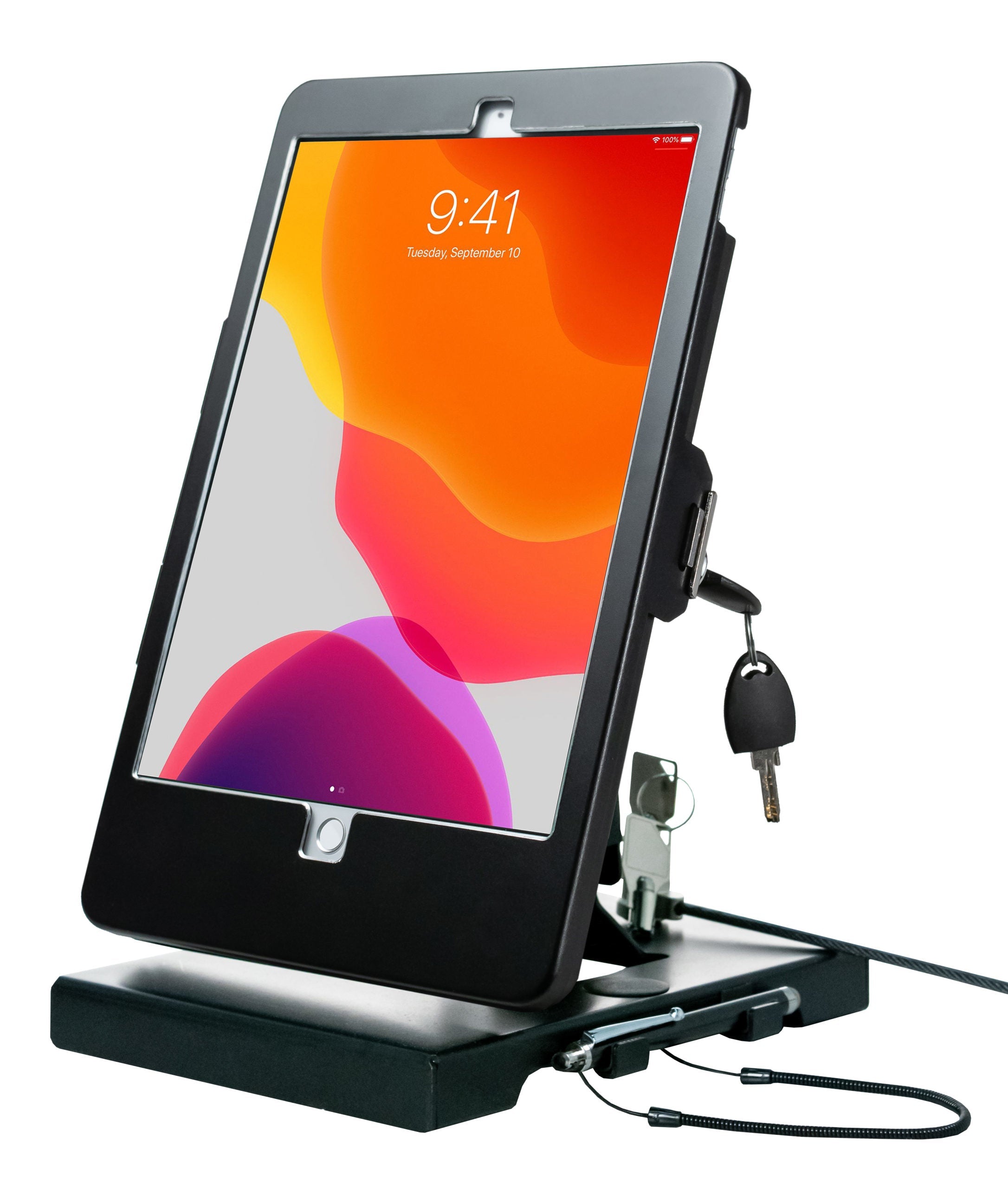 Cta Digital Pad-Fts10 Tablet Security Enclosure 25.9 Cm (10.2") Black