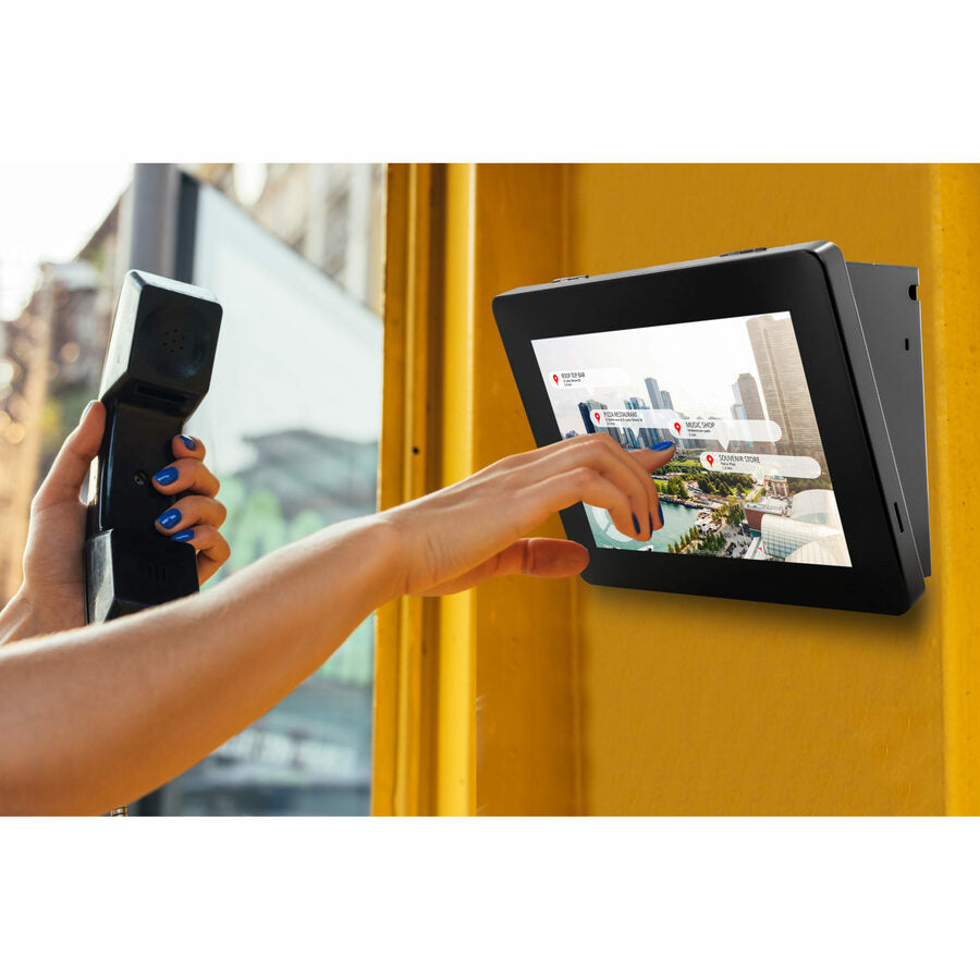CTA Digital Premium Universal Security Wall & Desk Enclosure for Tablets Including the iPad 10.2-inch (7th/ 8th/ 9th Generation) PAD-PARAWM