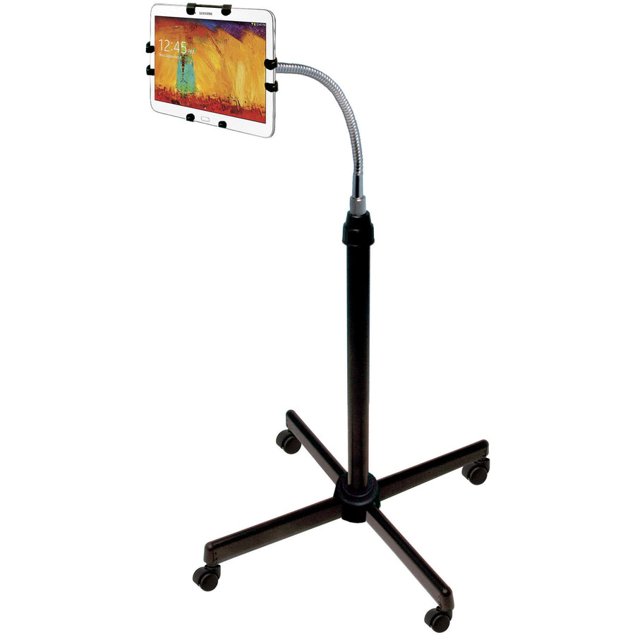 CTA Universal Height-Adjustable Gooseneck Floor Stand for Tablets PAD-UAFS