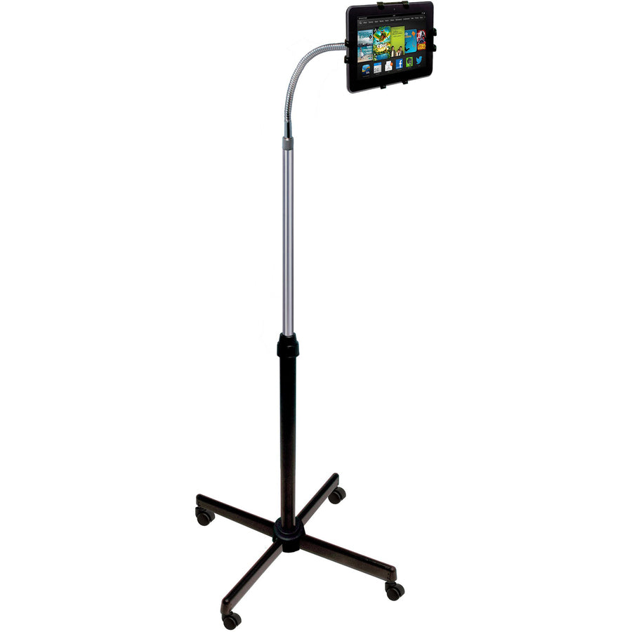 CTA Universal Height-Adjustable Gooseneck Floor Stand for Tablets PAD-UAFS
