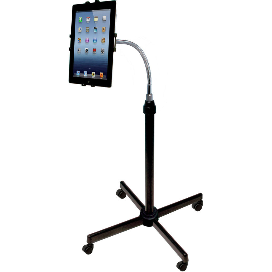 CTA Universal Height-Adjustable Gooseneck Floor Stand for Tablets PAD-UAFS