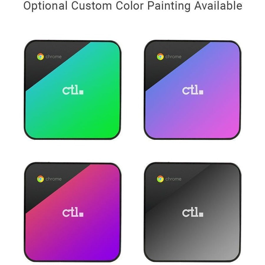 CTL Chromebox CBx2 - Intel Core i7 10th Gen i7-10610U 4.90 GHz - 8 GB RAM DDR4 SDRAM - 128 GB Flash Memory Capacity CBXUS190004