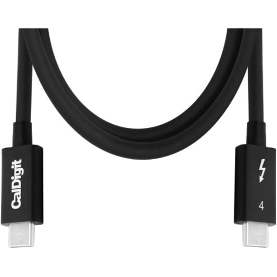 CalDigit Thunderbolt 4 / USB 4 Cable (0.8m) Passive 40Gb/s, 100W, 20V, 5A TB4-P08B-540