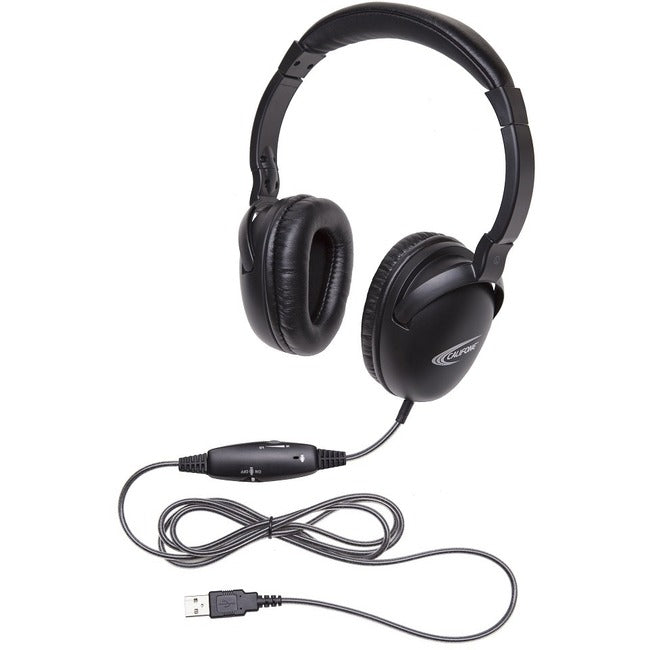Califone 1017IMUSB USB Headset - Over-Ear Noise-Reducing Volume Control for Education | TeciSoft