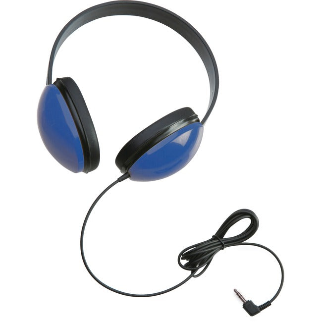 Califone Childrens Stereo Blue Headphone Lightweight 2800-BL