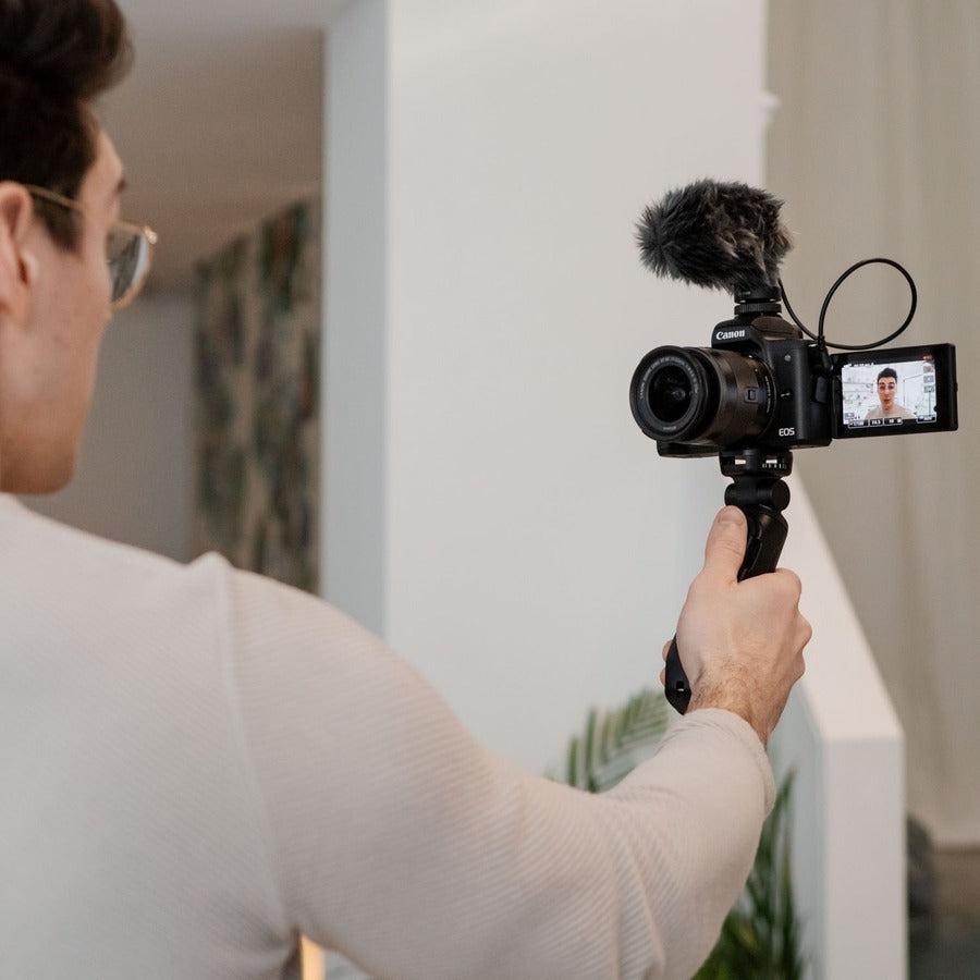 Canon Eos M50 Mark Ii + Ef-M 15-45Mm Is Stm Milc 24.1 Mp Cmos 6000 X 4000 Pixels Black