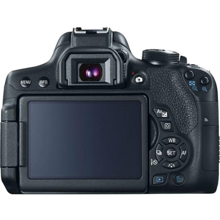 Canon Eos Rebel T6I + Ef-S 18-55Mm F/3.5-5.6 Is Stm Slr Camera Kit 24.2 Mp Cmos 6000 X 4000 Pixels Black