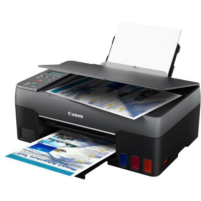 Canon PIXMA G3260 Wireless Inkjet Multifunction Printer-Color-Copier/Scanner-4800x1200 Print-100 sheets Input-Color Scanner-600 Optical Scan-Wireless LAN-Apple AirPrint-Mopria-Canon PRINT Application-Canon Print Service Plug-in-PIXMA Cloud Link 4468C002