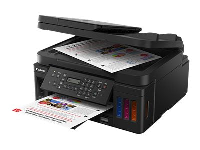 Canon Pixma G7020 Inkjet Multifunction Printer-Color-Copier/Fax/Scanner-4800X1200 Dpi Print-Automatic Duplex Print-5000