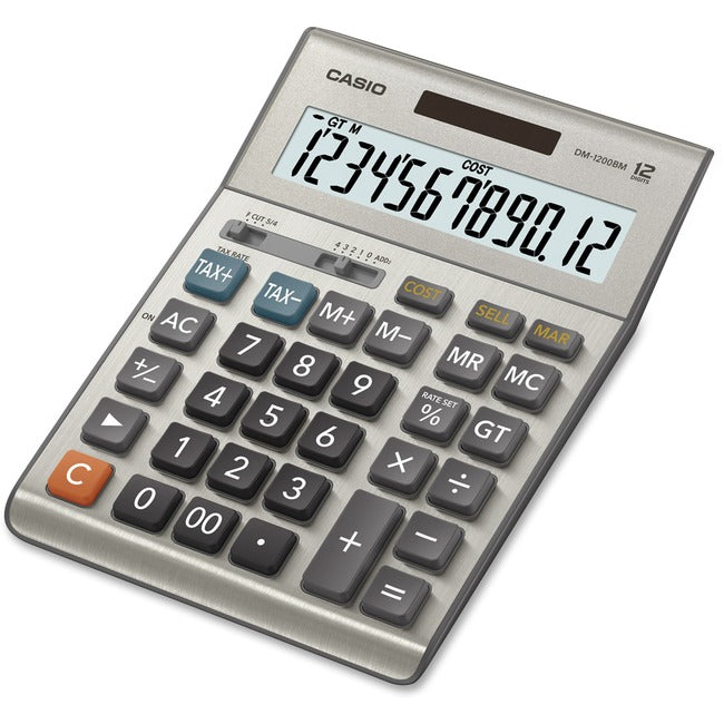 Casio Dm-1200Bm Simple Calculator
