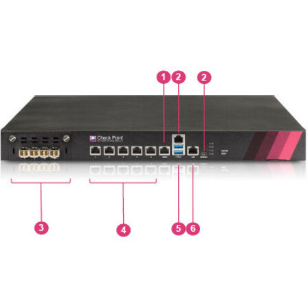 Check Point 5200 Network Security/Firewall Appliance CPAP-SG5200-NGTP-DC