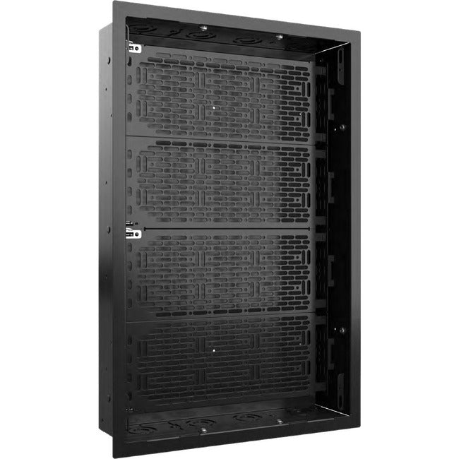 Chief Pac527Lf Mounting Box For In-Wall Storage Box, A/V Equipment - Black
