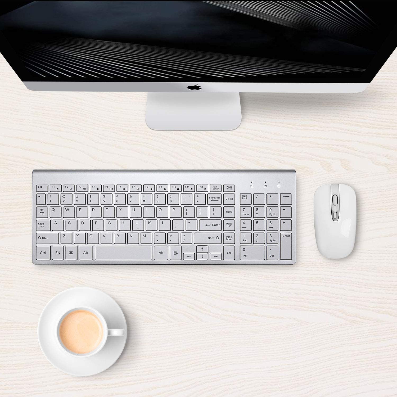 Cimetech Ultra Slim Wireless Keyboard And Mouse Combo 2.4G