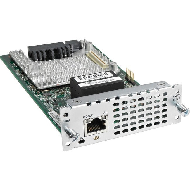 Cisco 1 port Multi-flex Trunk Voice/Clear-channel Data T1/E1 Module NIM-1MFT-T1/E1-RF