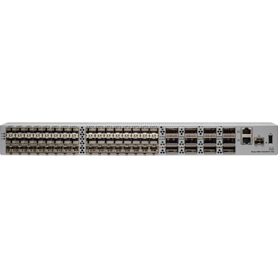 Cisco 10GbE Switch - High-Density Data Center Networking | TecIsoftCisco Nexus 93240YC-FX2 | Tecisoft N9K-C93240-FX-B24C